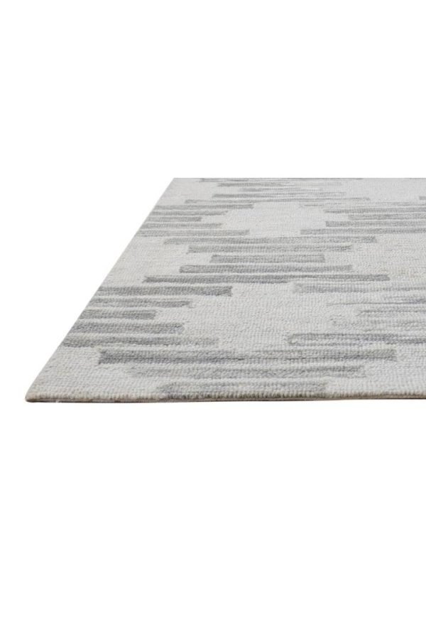 Hand-Tufted Scandinavian Geometric Area Rug - Image 3